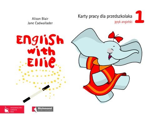 Język angielski. English with Ellie 1. Podręcznik - edukacja przedszkolna