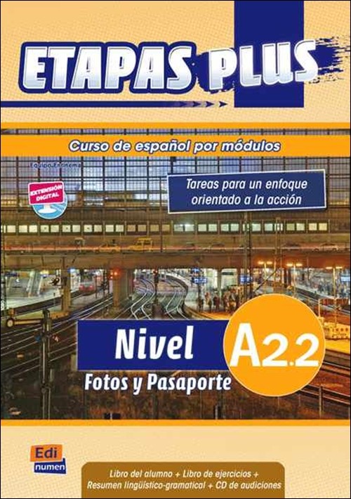 Etapas Plus A2.2 Podręcznik z ćwiczeniami + CD