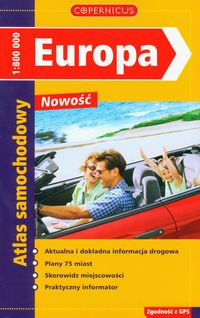 Europa atlas samochodowy