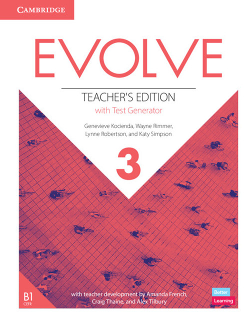 Evolve 3 Teacher's Edition with Test Generator