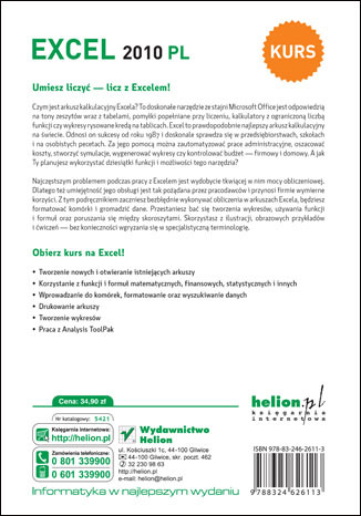 Excel 2010 PL. Kurs