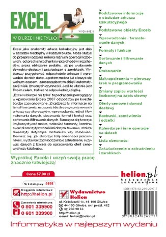 Excel w biurze i nie tylko. Wydanie II. eBook