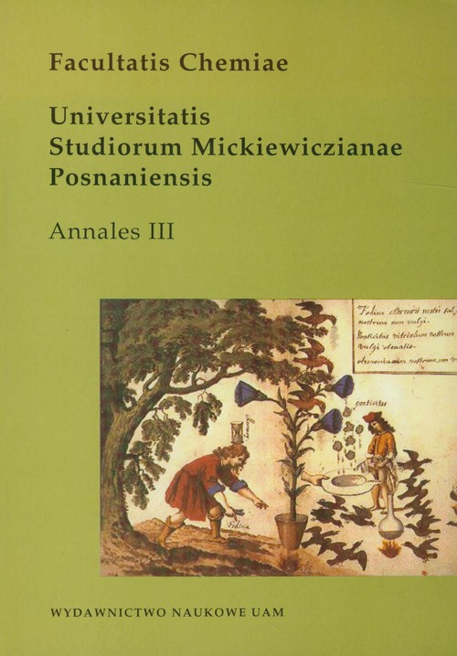 Facultatis chemiae. Universitatis Studiorum Mickiewiczianae Posnaniensis