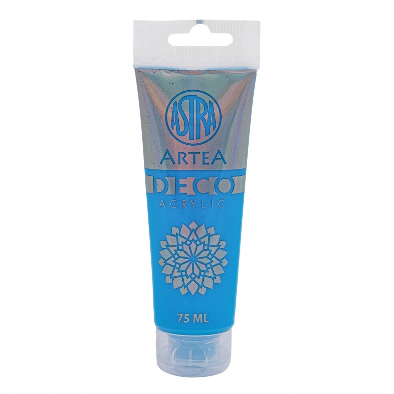 Farba akrylowa Deco Artea 75 ml tuba neonowy niebieski