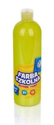 Farba szkolna Astra 500 ml cytrynowa