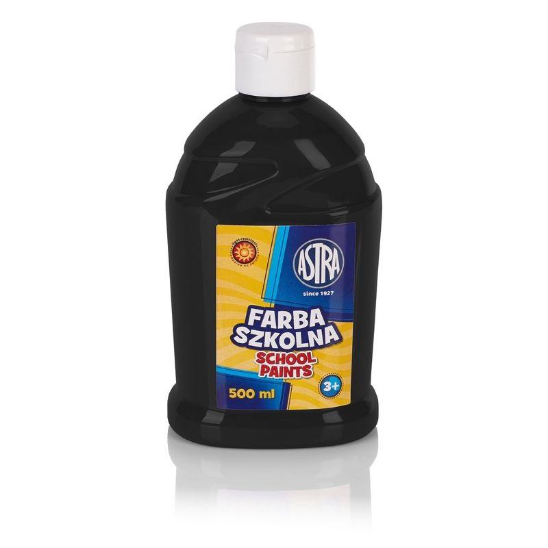 Farba szkolna Astra 500 ml czarna