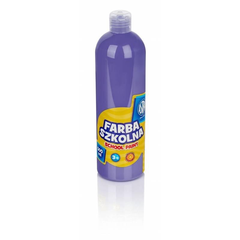 Farba szkolna Astra 500 ml fioletowa