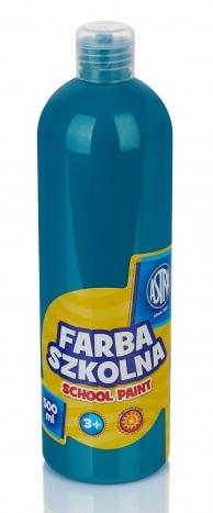 Farba szkolna Astra 500 ml turkusowa