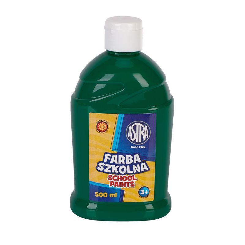 Farba szkolna Astra 500 ml zielona ciemna