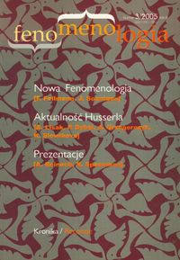 Fenomenologia 3/2005