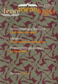 Fenomenologia 4/2006