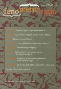 Fenomenologia nr 6/2008