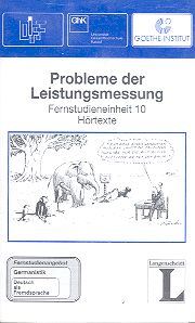 Fernstudieneinheit 10. Probleme der Leistungsmessung, kaseta audio