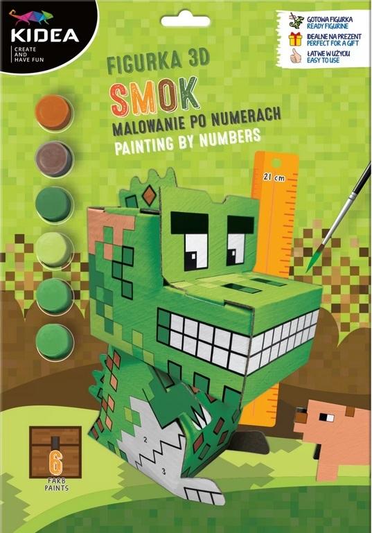 Figurka 3D malowanie po numerach Game Smok Kidea