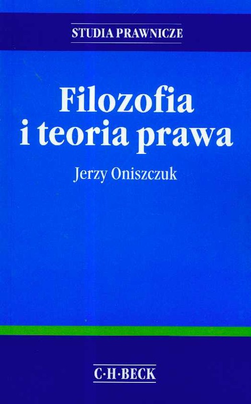 Filozofia i teoria prawa