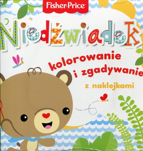 Fisher Price Kolorowanka podłogowa Niedźwiadek