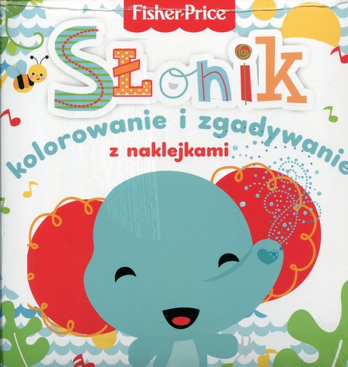 Fisher Price Kolorowanka podłogowa Słonik
