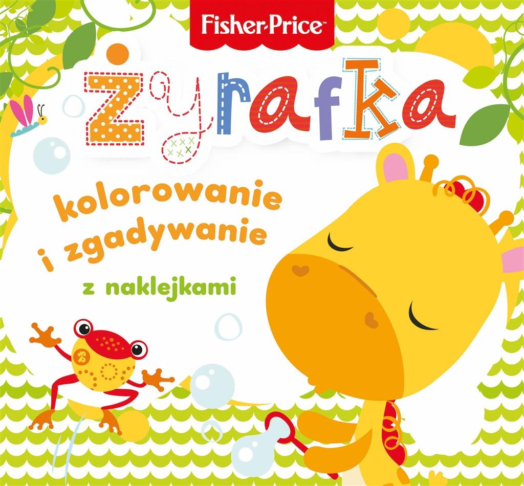 Fisher Price. Kolorowanka podłogowa. Żyrafka