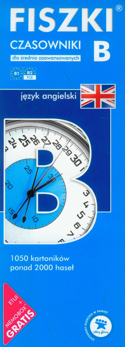 Fiszki. Język angielski - Czasowniki B dla średnio zaawansowanych
