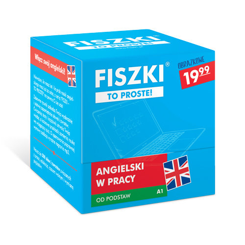 Fiszki obrazkowe. Angielski w pracy. Poziom A1