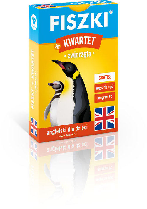 Fiszki obrazkowe + Kwartet. Zwierzęta