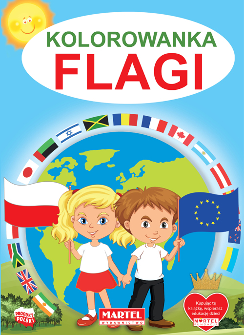 Flagi. Kolorowanka