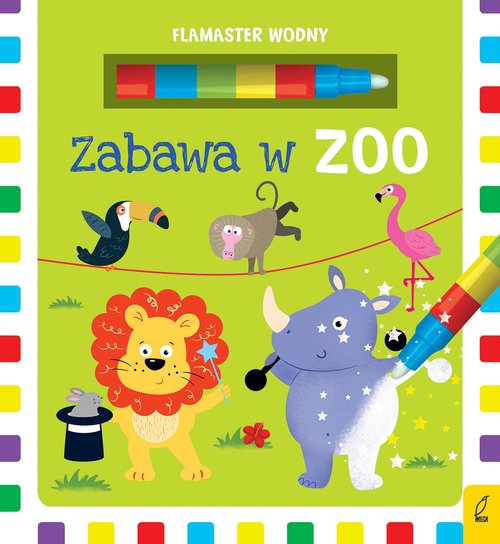 Flamaster wodny Zabawa w zoo