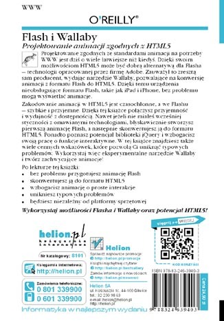 Flash i Wallaby. Projektowanie animacji zgodnych z HTML5. eBook