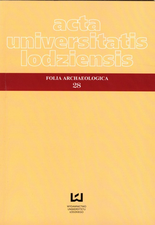 Folia archaeologica 28