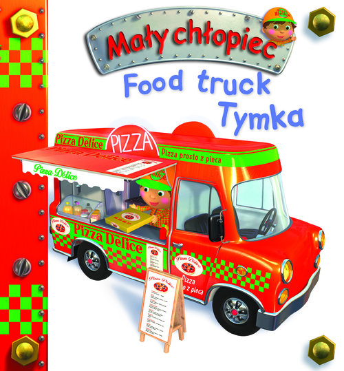Food truck Tymka. Mały chłopiec
