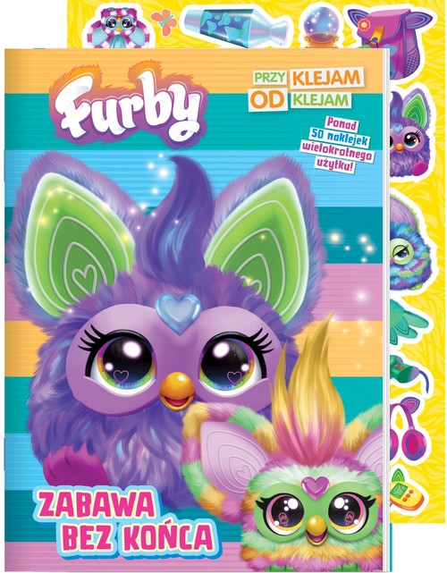 Furby. Przyklejam Odklejam
