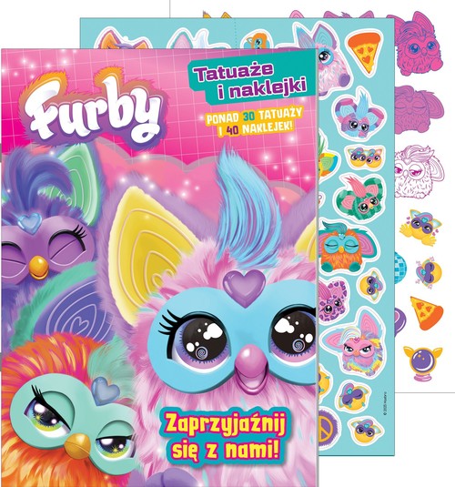 Furby. Tatuaże i naklejki