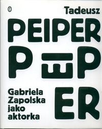 Gabriela Zapolska jako aktorka