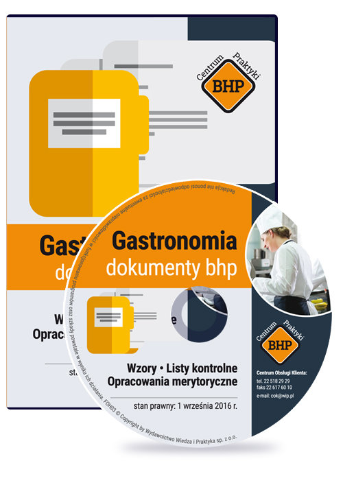 Gastronomia Dokumenty BHP