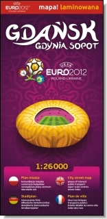 Gdańsk Gdynia Sopot plan miasta 1:26 000