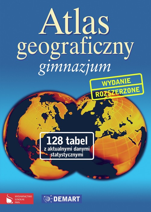 Geografia. Atlas geograficzny. Klasa 1-3. Atlasy - gimnazjum