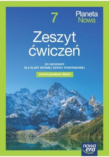Geografia planeta nowa NEON zeszyt ćwiczeń dla klasy 7 szkoły podstawowej EDYCJA 2023-2025