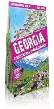 Georgia Caucasus Mountains adventure map 1:400 000 laminat  2020