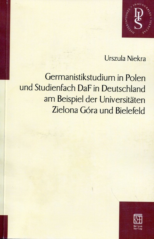 Germanistikstudium in Polen und Studienfach DaF in Deutschland am Beispiel der Universitaten Zielona