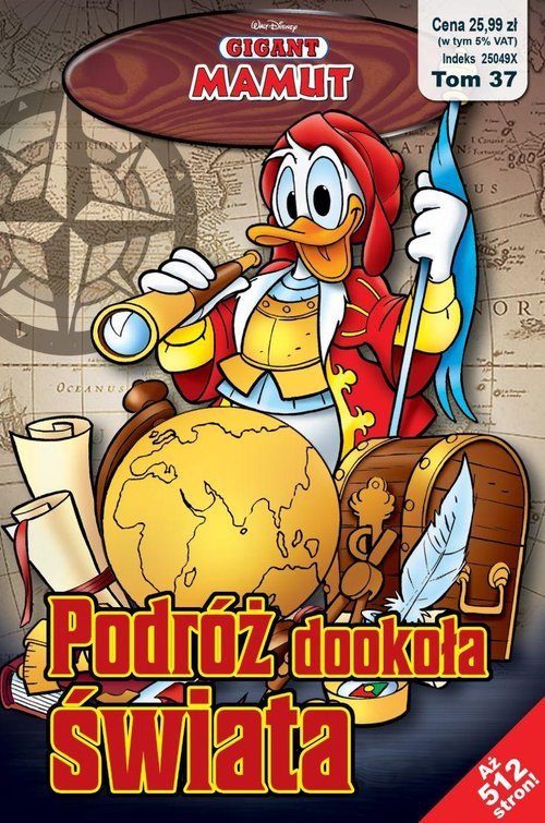 Gigant Mamut 37 Podróż dookoła świata Tom 1