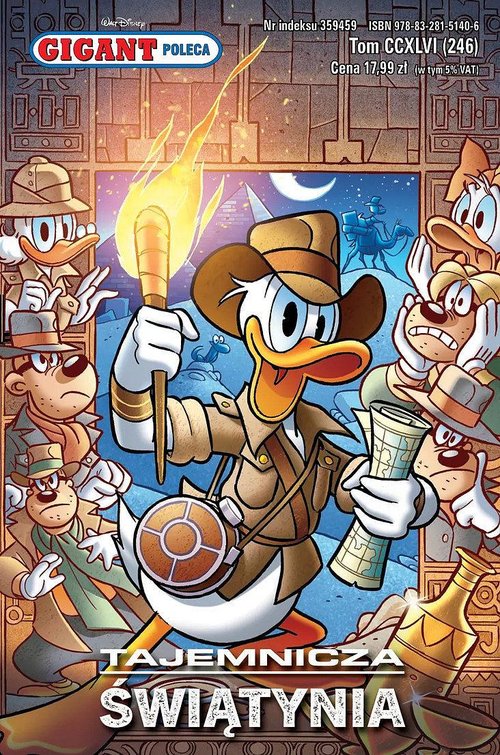 Gigant Poleca. Tajemnicza świątynia. Tom 5/2023