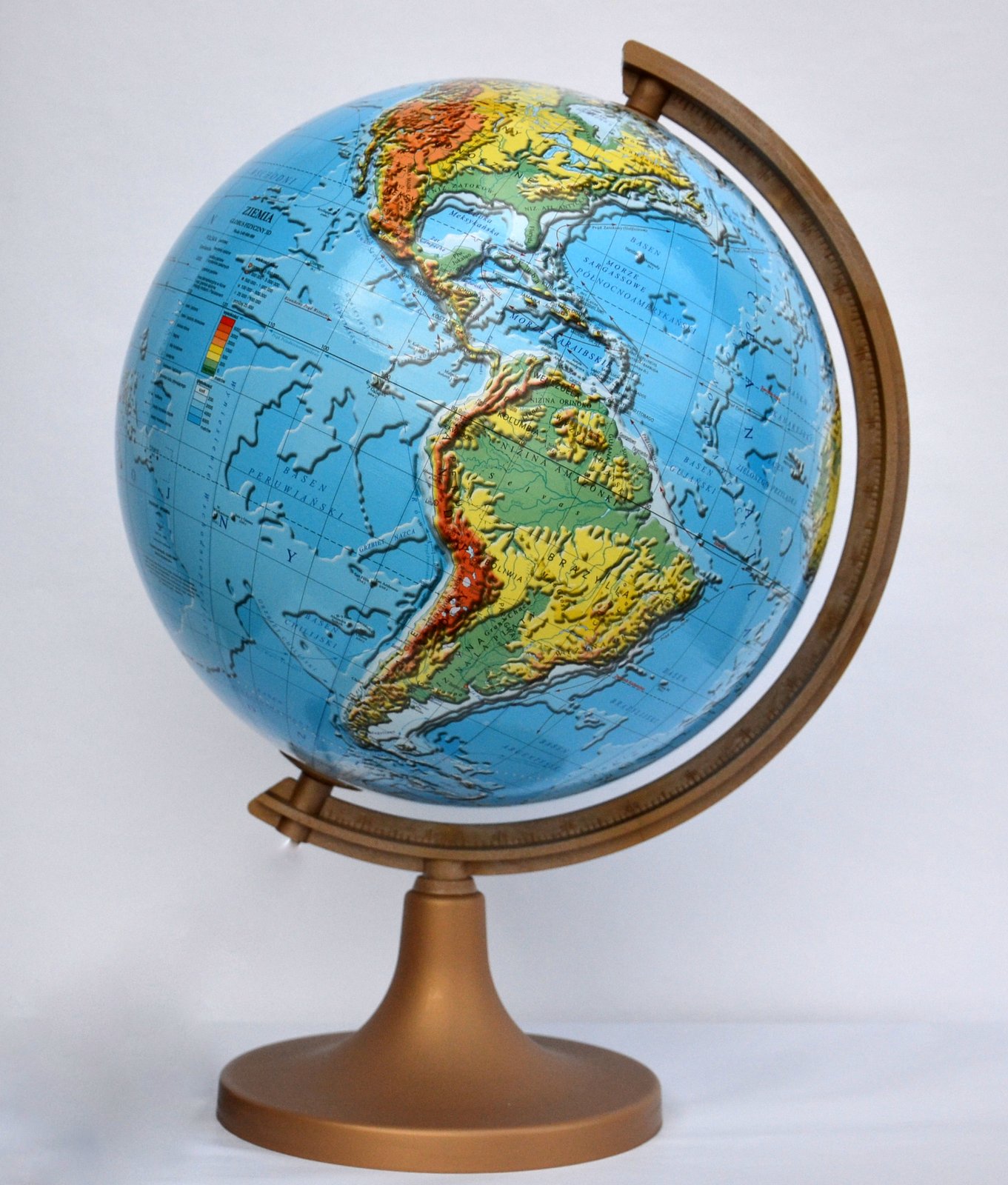 Globus 320 fizyczny 3d