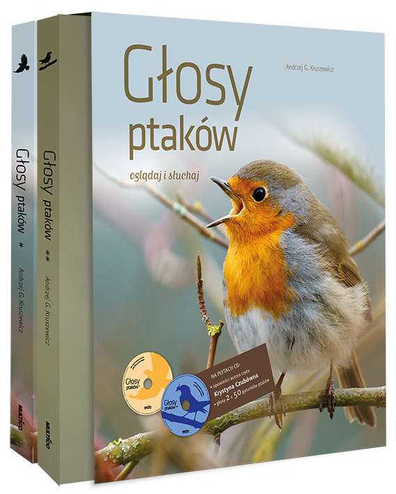 Głosy ptaków w etui z płytą CD