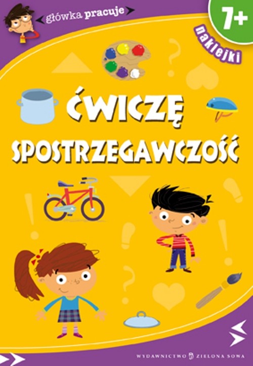 Główka pracuje Ćwiczę spostrzegawczość