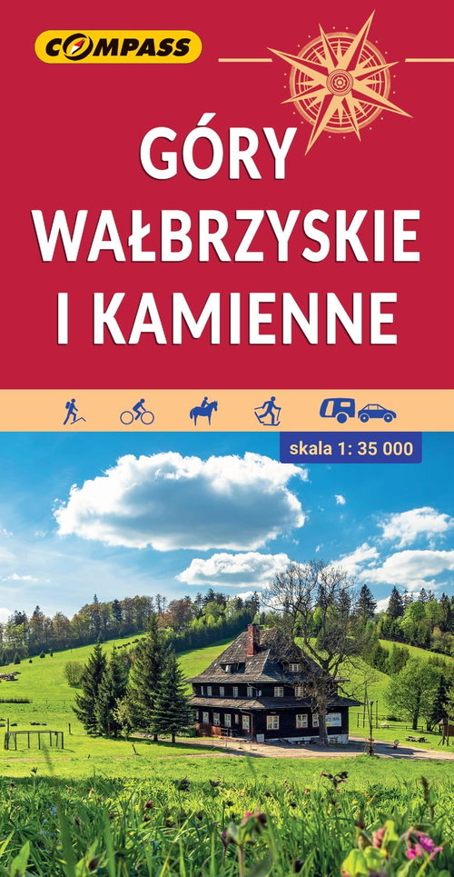 Góry Wałbrzyskie i Kamienne 1:35 000