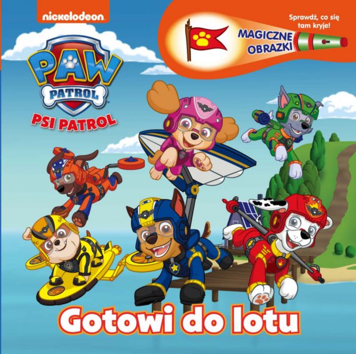 Gotowi do lotu Psi Patrol magiczne obrazki