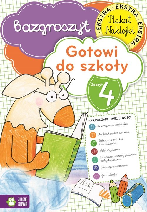 Gotowi do szkoły Zeszyt 4 Bazgroszyt