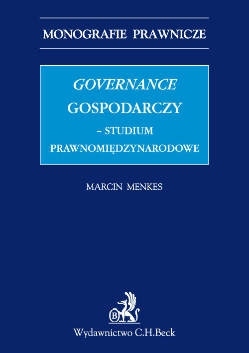 Governance gospodarczy studium prawnomiędzynarodowe
