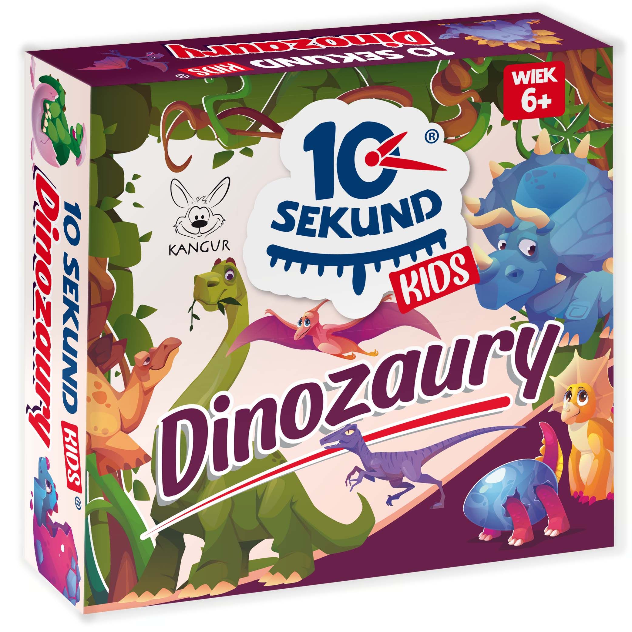 Gra 10 Sekund Kids Dinozaury