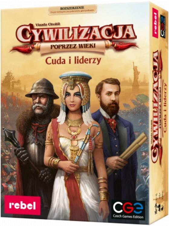 Gra Cywilizacja Poprzez Wieki Cuda i liderzy dodatek